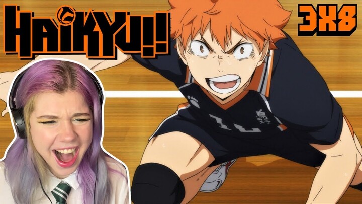 Haikyuu!! 3X8 Karasuno Koukou vs Shiratorizawa Gakuen Koukou Reaction [An Annoying Guy]