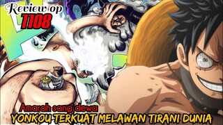 REVIEW OP 1108 - YONKOU TERKUAT !!! VS TIRANI DUNIA ONE PIECE !!! | REVIEW ONE PIECE 1108