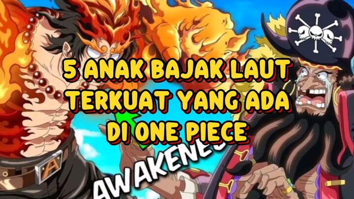Inilah 5 Anak Bajak Laut Terkuat yang ada di One Piece