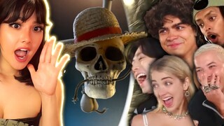 One Piece Netflix Cast Reacts to Teaser! Reaction!