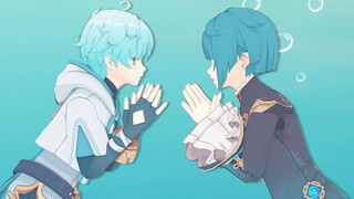 [ เก็นชินโอมแพกtMMD] Dong Dong forward [Chongyun/Xingqiu]