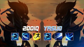 200 IQ YASUO MONTAGE - Perfect Prediction Best Yasuo Plays 4K
