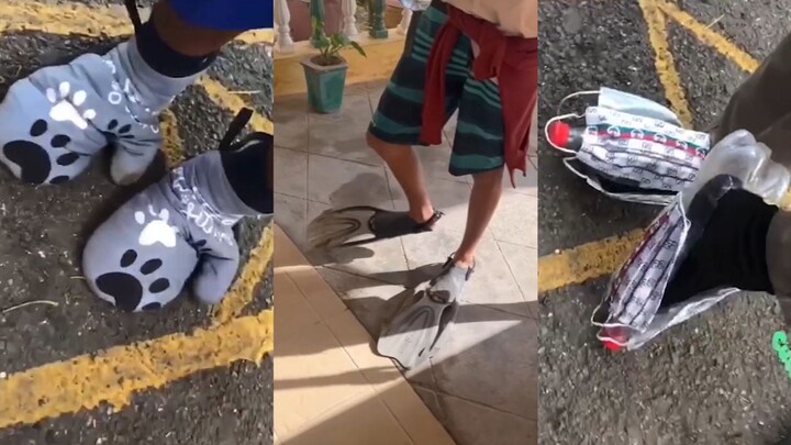 Hari ini adalah Hari Tanpa Sepatu di sekolah