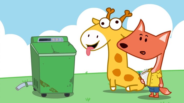 "Giraffe and Giraffe" Episode 01 Washing Machine