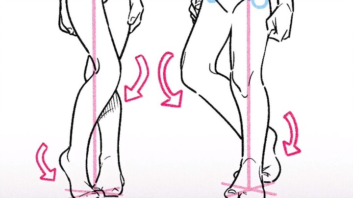 【kawaiisensei】Charming poses you can draw just by changing your standing posture