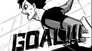 The animator of the foreign network used hand-painted to restore the final goal of the Blue Prison U