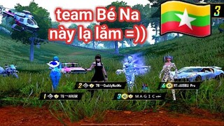 PUBG Mobile - Khi Ghép Team Myanmar Trong Map Sanhok Và Cái Kết Đua Kill Sấp Mặt :v