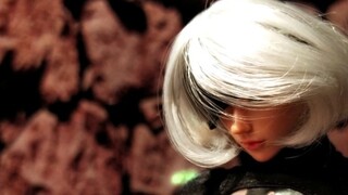 [Stop-motion animation] 1:6 soldier display, Miss 2B from "NieR: Automata"