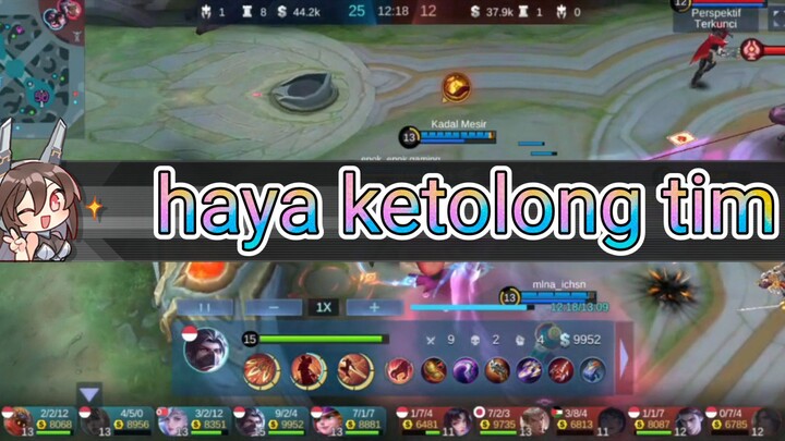 hayabusa bantai Sampek akhir MLBB