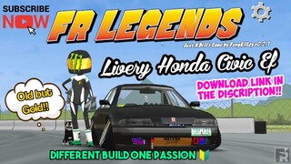 FR LEGENDS |  LIVERY HONDA CIVIC EF