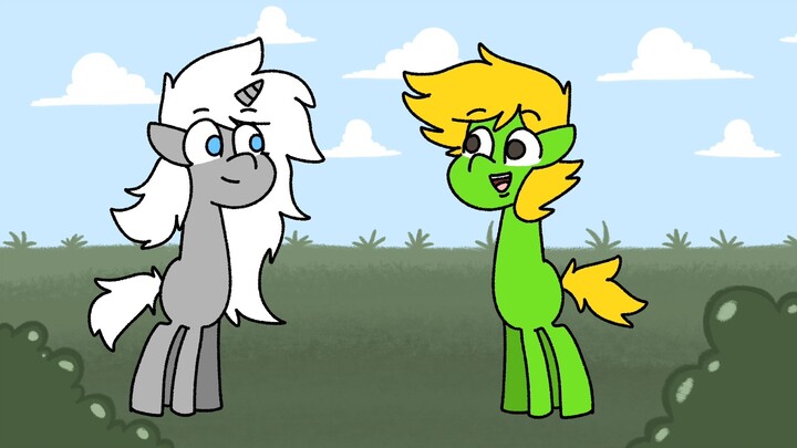 Perkenalan singkat dengan pony kuning TREE HOOVES namanya