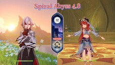 Spiral Abyss 4.7 Arlecchino Vaporize & Nilou Superbloom | Genshin Impact