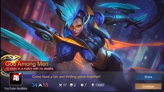 I CANT RESIST NOT BUYING STARLIGHT KARRIE SKIN  EVEN THOUGH IM NOT USING HER - AkoBida BUILD - MLBB