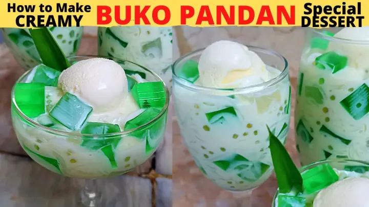 BUKO PANDAN | Special, Yummy, and Creamy Dessert | Filipino Dessert