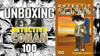 UNBOXING KOMIK Detektif CONAN Volume 100 asmr