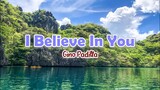I Believe In You - Gino Padilla | Karaoke Version