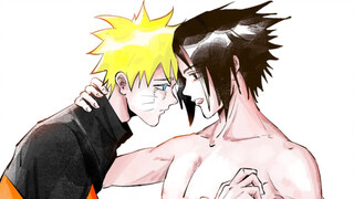 [Naruto viết tay] Cuộc sống thường ngày của Sasuke và Naruto