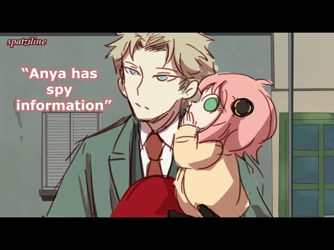 Anya helps her papa Loid [Spy x Family Comic]