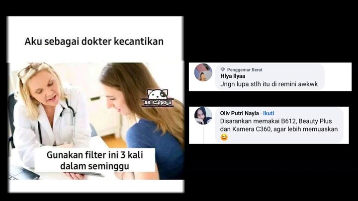 dokter kecantikan | meme viral indonesia