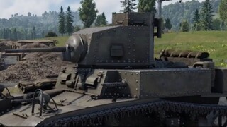 M3 Stuart tank at the training ground