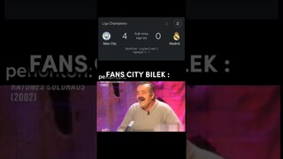 Machester City Full Senyum Di UCL 2023 💙