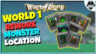 World 1 Monster Location *updated* | World Zero | ROBLOX