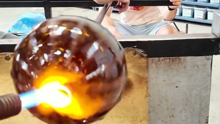 Glassblowing Using Ancient Tools ️ #2bglass #glassblowing #glassart #handcrafted