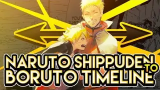 The Official Naruto Shippuden To Boruto Timeline!
