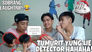 LIE DETECTOR CHALLENGE! | SOBRANG LAUGHTRIP |
