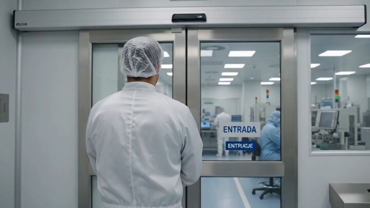 Clean room entrance procedure | ISO 13485 | Medical devices