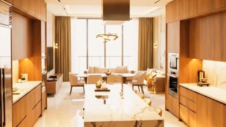 "Modern Luxury Kitchen Design | Elegant Interior Inspiration 2025