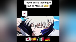 I‘m so sorry toge 😫 jujutsukaisen jujutsukaisenanime jujutsukaisenedit togeinumaki inumakitoge deutschememes