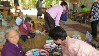 ทำบุญที่กาฬสินธุ์ร่วมกับญาติๆ Family Day Out in Kalasin