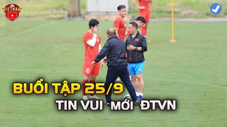 Buổi Tập 25/9: HLV Park Vỡ Òa vì Công Phượng, Tin Vui mới cho ĐTVN