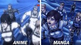 NEW SCENES, KEYFRAME !!! - ANIME vs MANGA - Attack On Titan Season 4 Part 3 Cour 1