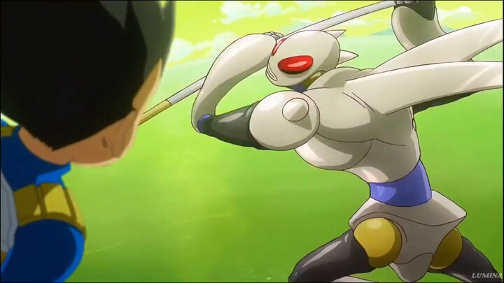 Goku melawan robot