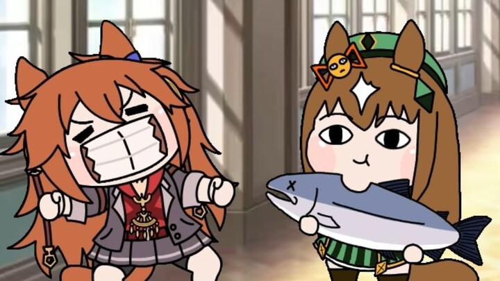 [Uma Musume: Pretty Derby Tanuki Animation] Giành lấy con tàu vàng của mặt nạ bậc thầy