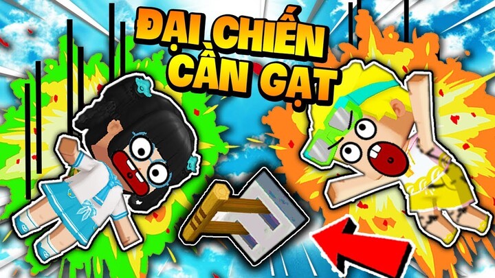 MINI GAME : MR VỊT VÀ MÈO SIMMY SOLO GIÀNH CẦN GẠT VIP TRONG MINI WORLD | ĐẠI CHIẾN CẦN GẠT