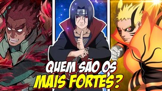 TOP 20 PERSONAGENS MAIS FORTES DE NARUTO SHIPPUDEN E BORUTO!