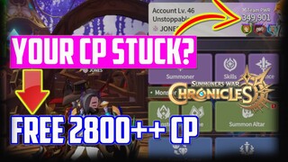 YOUR CP STUCK, FREE 2800 CP - SW CHRONICLES