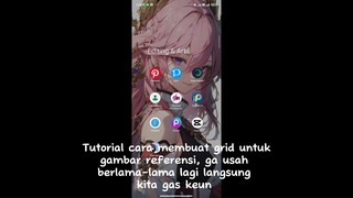 tutorial cara membuat grid untuk referensi gambar