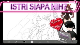 hutao pake baju maid...