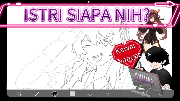 hutao pake baju maid...