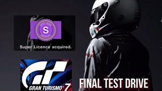 gran turismo 7 final test super license,ps5 gameplay