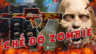 [ Free Fire ] Cầm Groza Booya Săn Người Và ZomBie Cực Khốc Liệt Và Gay Cấn - Học Mõm Free Fire