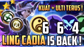 LING CADIA MAX SYNERGY IS BACK + META 3 ELEMENTALIST ! COMBO MAGIC CHESS TERKUAT TERBARU