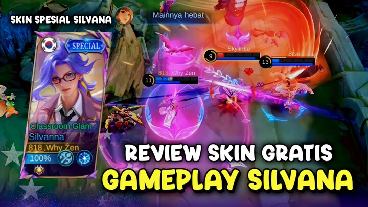 [TA] REVIEW SKIN SPESIAL SILVANA - GAMEPLAY SILVANA SKIN GRATIS!!