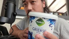 ASMR EATING SOUNDS - GREEK YOGHURT