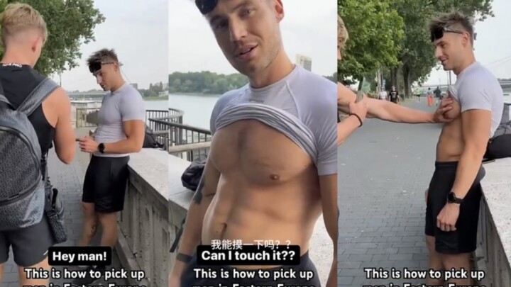 Hotgirl TikTok mách bạn cách câu được chàng trai Đông Âu