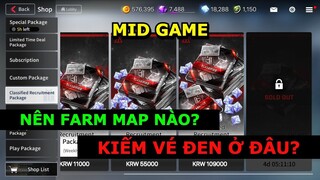 [COUNTER: SIDE] Cách kiếm vé đen + Nên cắm farm ở map nào là tốt nhất.